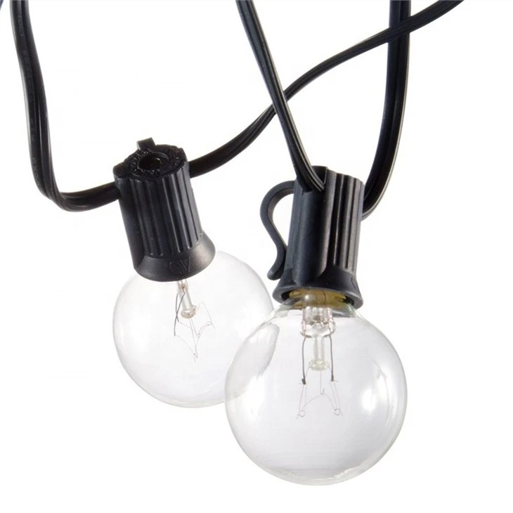 25FT G40 Waterproof Outdoor String Lights